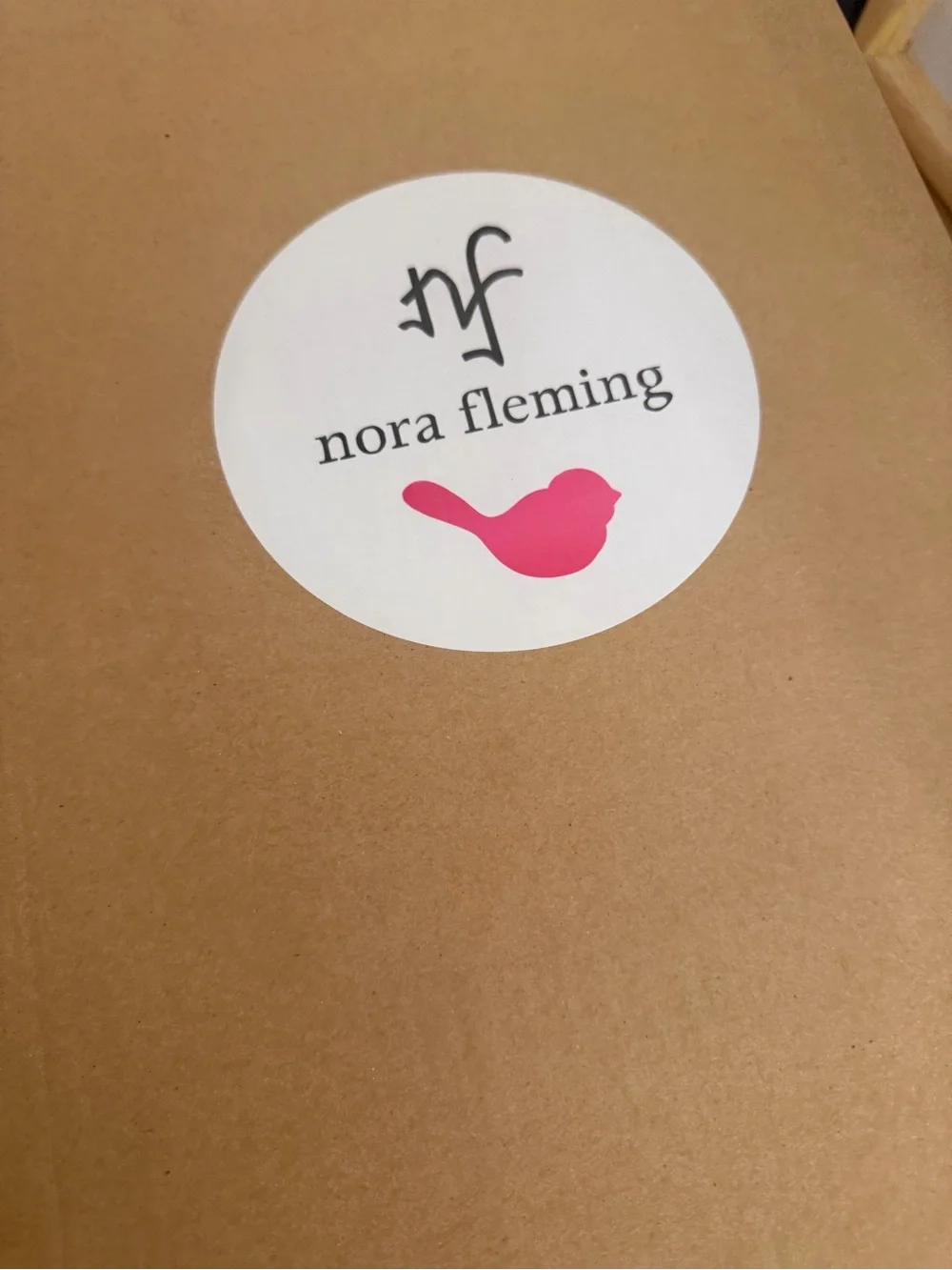 Nora Fleming I5 retired garnish tray White Stoneware